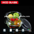 0.7L High Borosilicate Glass Casserole With Lid